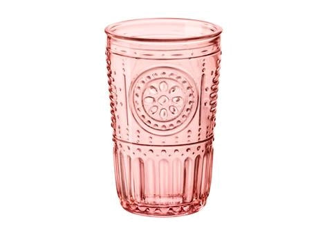 Glas 34 cl Rosa Romantic