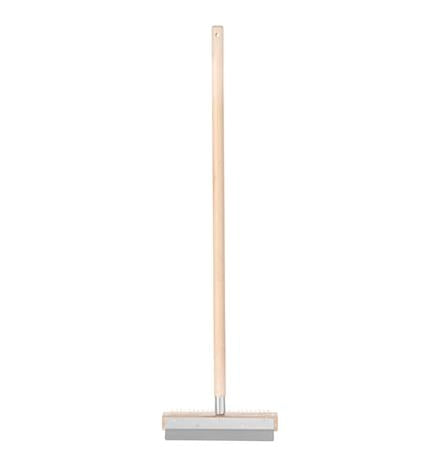 Børste m/ skraber til pizzaovn Hendi