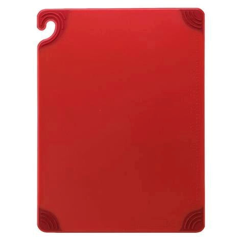 Skæreplanke B305 x D457 x H13 mm rød San Jamar