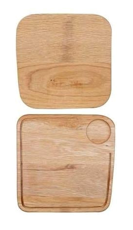 Serveringsbræt eg B290 x D290 mm Churchill