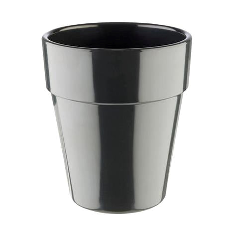 Krukke melamin grå Diam 130 mm H150 mm Melamin