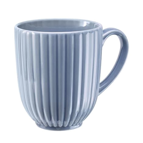 Krus m/hank blågrå 35 cl Daisy