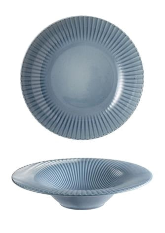 Tallerken gourmet dyb blågrå 300 mm Daisy