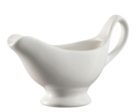 Saucekande hvid 15 cl porcelæn Begrænset antal udgående vare