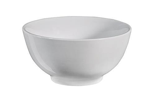 Skål rund 150 mm 50 cl hvid porcelæn