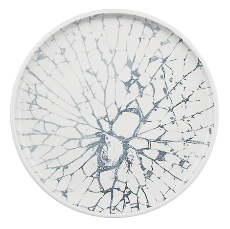 Tallerken coupe m/mønster grøn 240 mm Schönwald Restlager