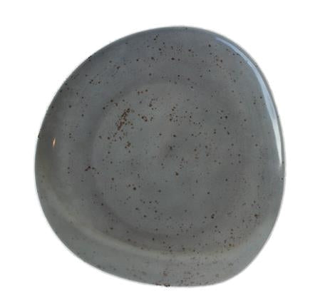 Tallerken flad Wellcome 320 mm mørk grå Pottery Schönwald