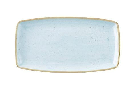 Fad lyseblå B350 x D185 mm Stonecast Churchill