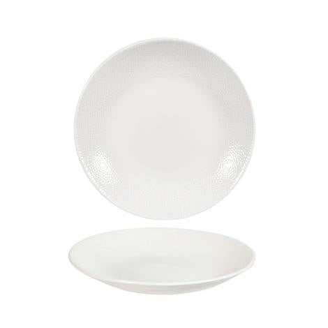 Tallerken m/mønstret fane dyb 255 mm Isla Churchill