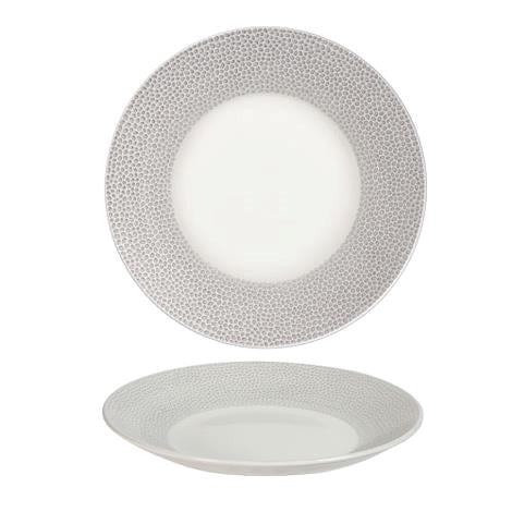 Tallerken m/mønstret fane dyb 281 mm Isla Churchill