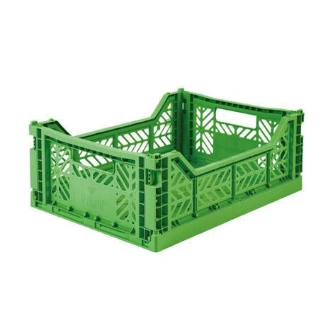 Foldekasse grøn B400 x D300 x H145 mm Begrænset antal  udgående vare