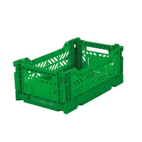 Foldekasse grøn B266 x D171 x H105 mm Begrænset antal  udgående vare