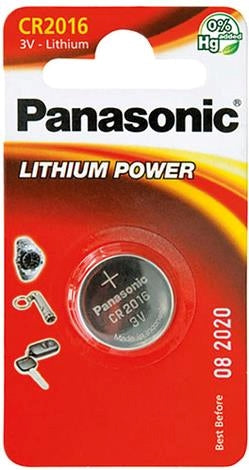 Batteri Panasonic CR2016 3 V