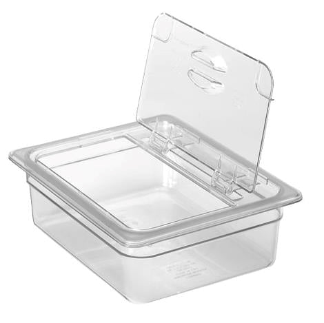 Låg m/klap og håndtag 1/3 GN klar plast Cambro
