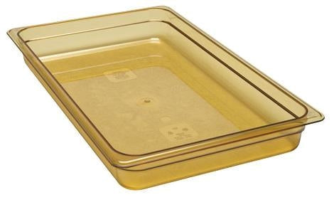 Låg glat varmefast 1/2 GN gul Cambro