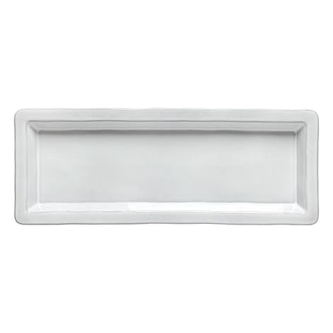 Fad hvid m/fane B373 x D145 x H24 mm Plano Costa Nova